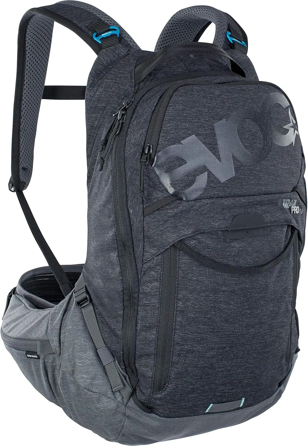 EVOC 16L, Black/Carbon Grey, S-M