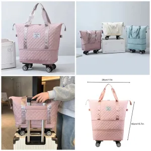 Expandable Travel Bag with Wheels