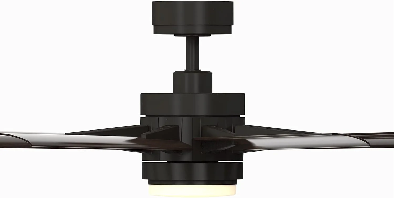 Fanimation MAD8152DZW Indoor/Outdoor Custom Ceiling Fan Motor-Dark Bronze, with LED, Light Kit