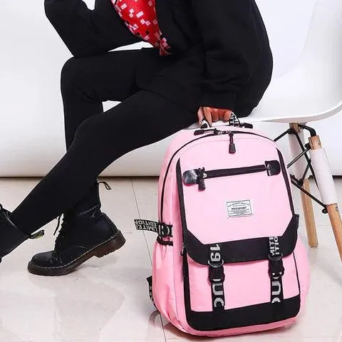 Fengdong Large School Backpacks for Teenage Girls