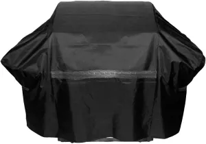 FH Group Grill Cover, Black Cover for Outdoor Grill, Waterproof Grill Cover, Heavy Duty Grill Accessories, UV Resistant Grill Cover, BBQ Grill Cover