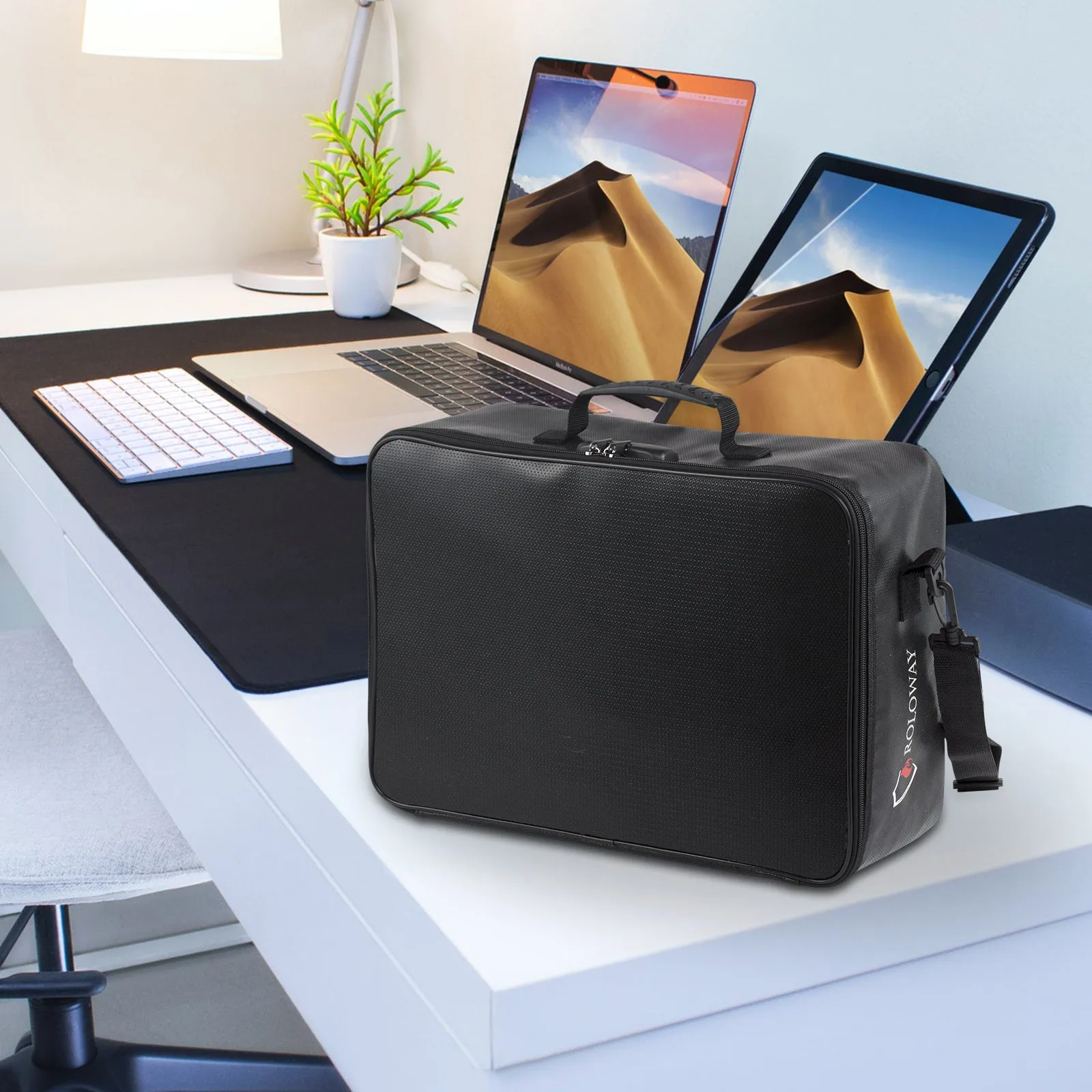 Fireproof bag | Multilayer | Black | XL