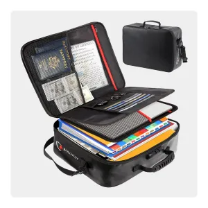 Fireproof bag | Multilayer | Black | XL
