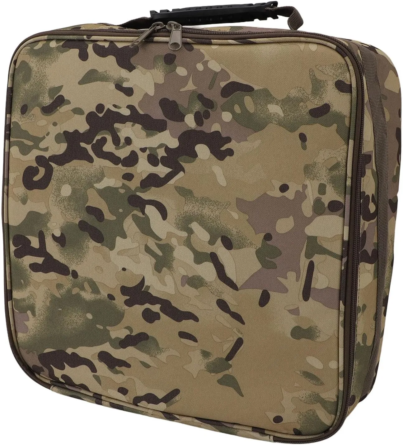 Fishing Reel and Gear Case, Portable Tackle Storage Bag with Shockproof Dividers & Multiple Pockets, Water proof Fishing Tackle Bag for Spinning Baitcasting Fly Reels (Fishing