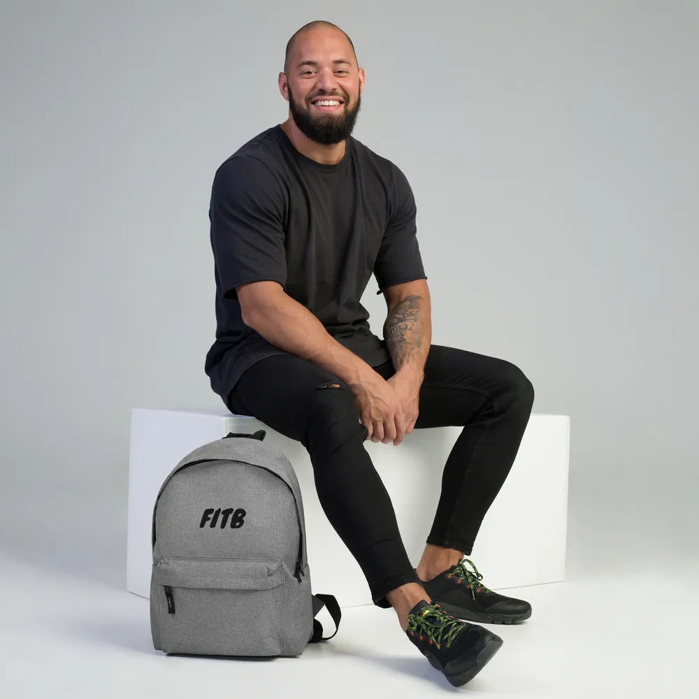 FITB Embroidered Backpack