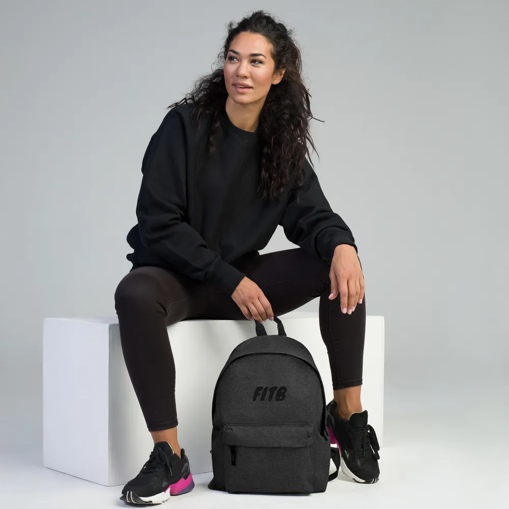 FITB Embroidered Backpack