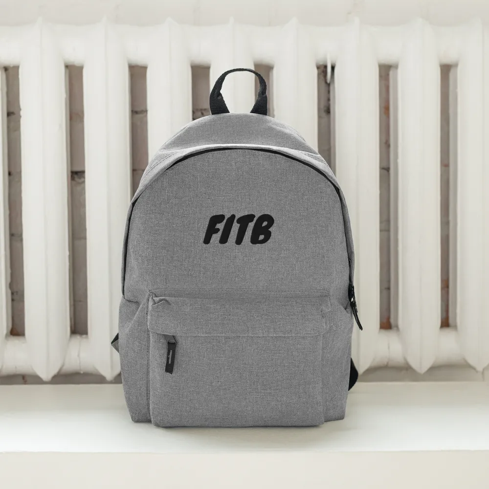 FITB Embroidered Backpack