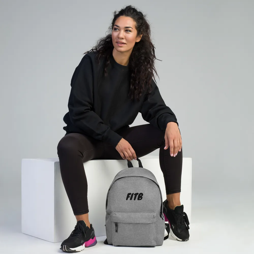 FITB Embroidered Backpack