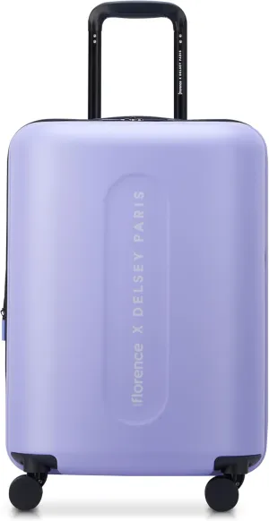 florence by mills Catch Flights Hardside Expandable Luggage with Spinner Wheels, Lavender, Carry-On 20 Inch