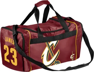 FOCO Cleveland Cavaliers LeBron James #23 Core Duffel Bag