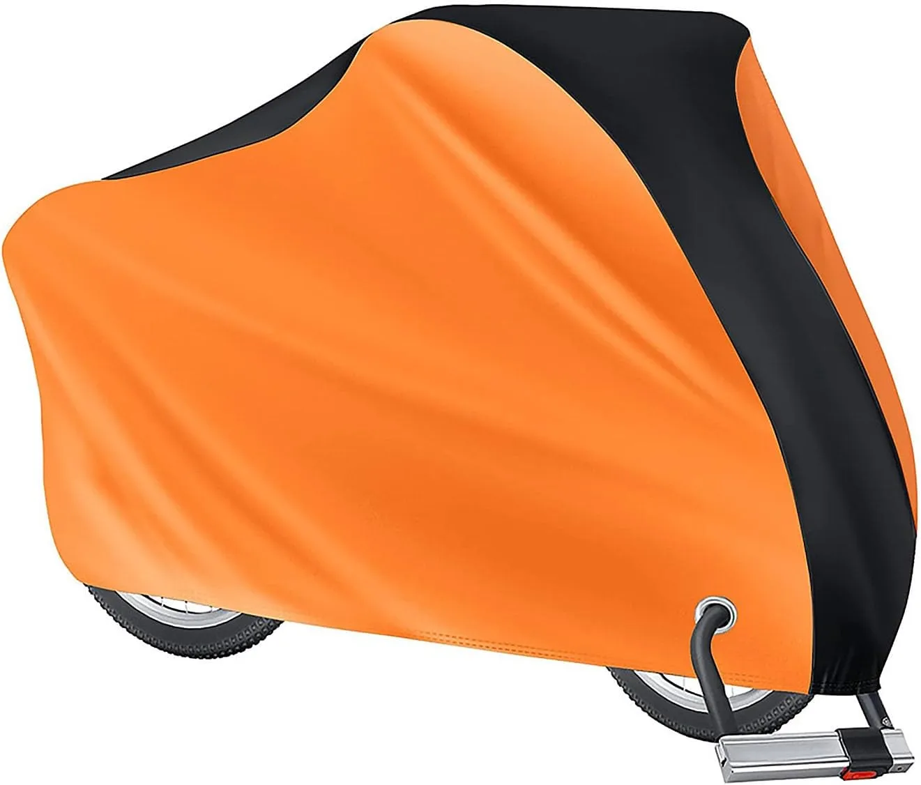 for MTT Y2K Turbine Superbike Mobility Scooter Cover Waterproof Outdoor Motorcycle Rain Cover UV & Wind Resistant Anti-Scratch Motorcycle Garage Cover,B2-200x70x110