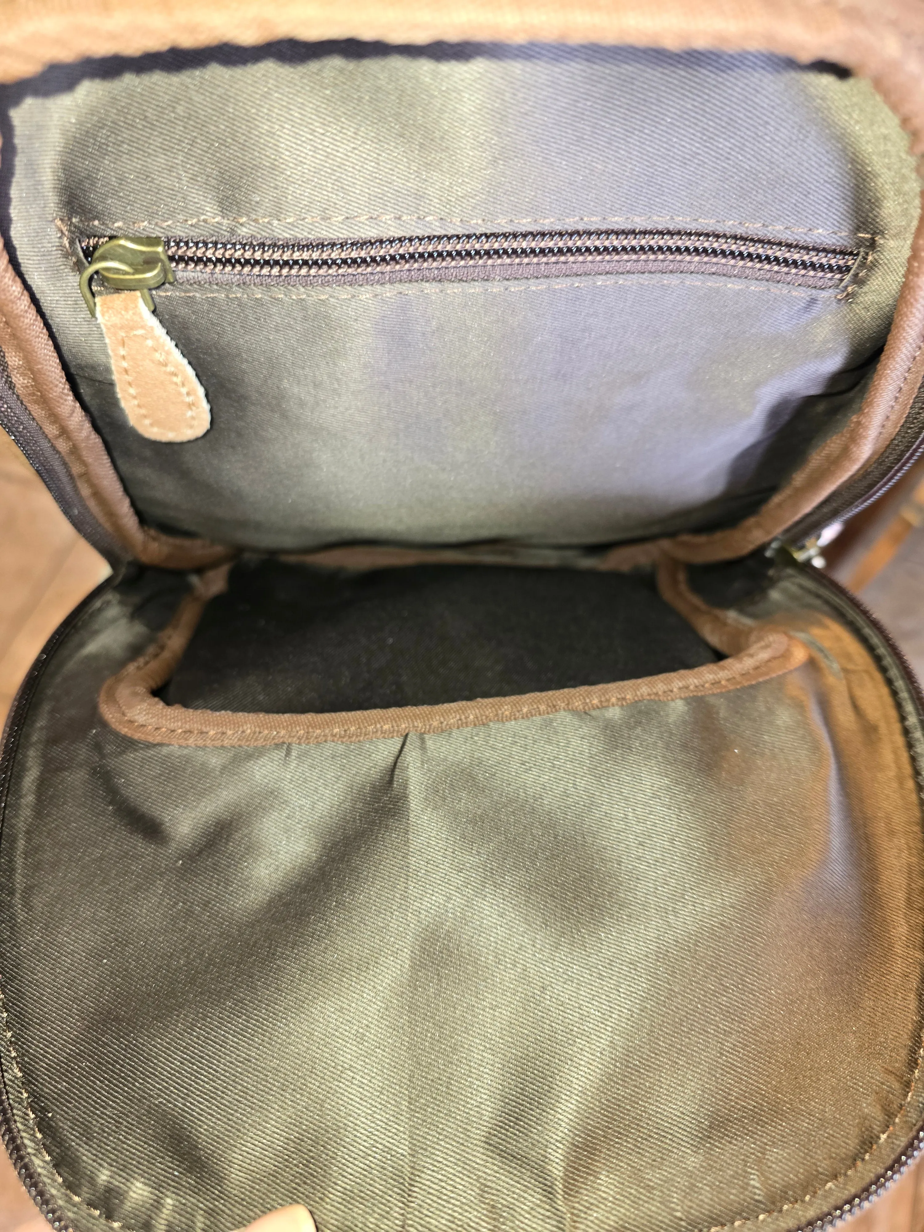 FRINGE Bootstitch Leather Backpacks