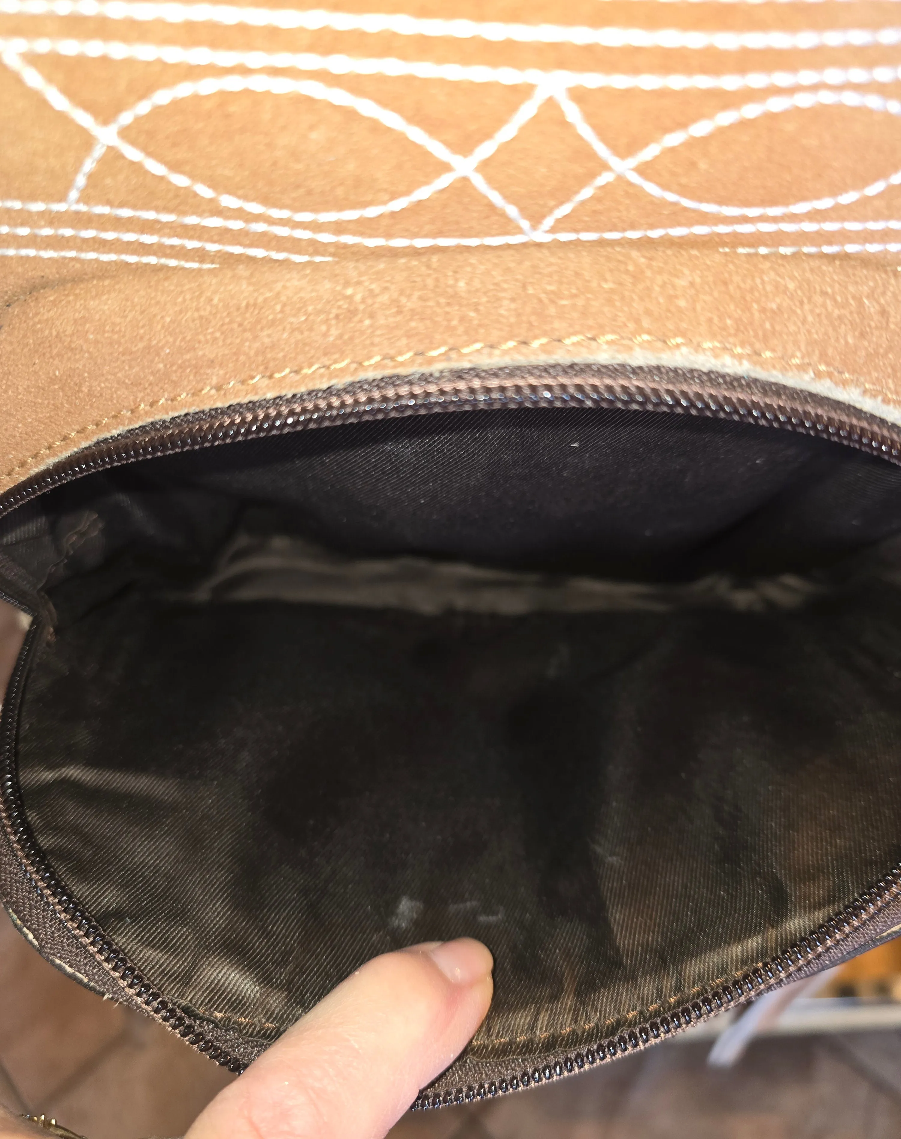 FRINGE Bootstitch Leather Backpacks
