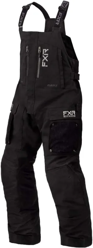 FXR Men's Expedition X Ice Pro Bib 2022 (Black - 2X-Large)