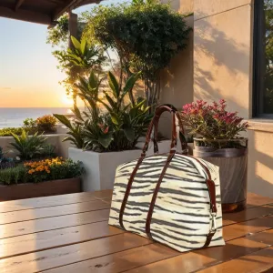 FZ AFRICAN TIGER PRINT FLIGHT TRAVEL BAG