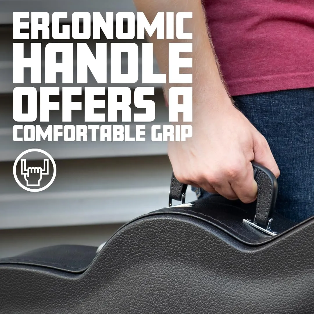 Gator Cases Traditional Series Hard-Shell Wood Case for Les Paul Style Guitars (GWE-LPS-BLK)