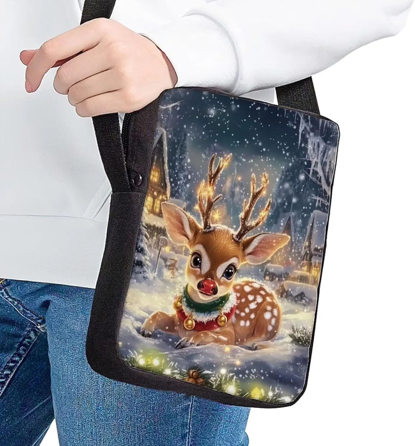 GIFTPUZZ Small Messenger Bags Womens Mini Schoolbag Shoulder Bag Phone Pouch