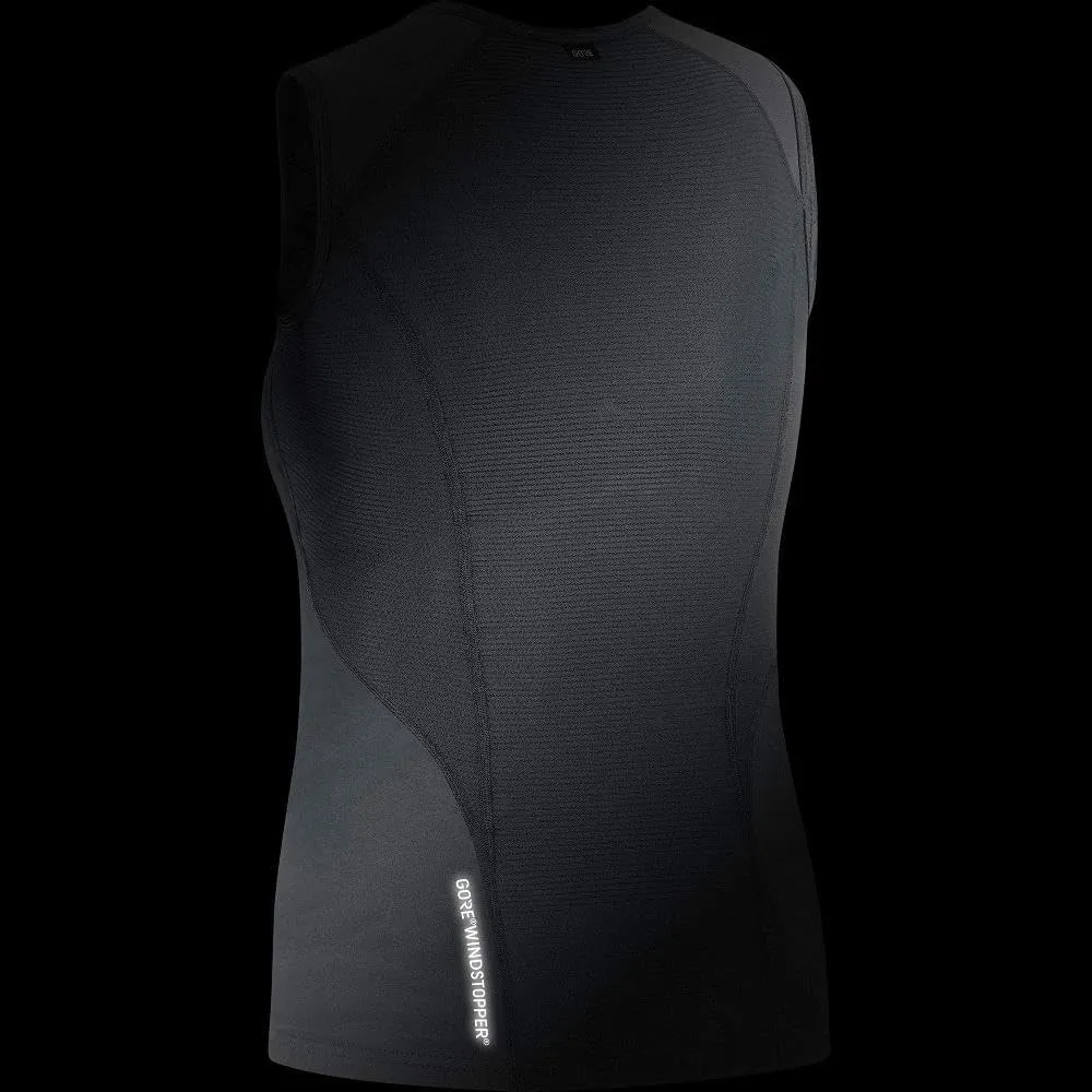 GORE WEAR M Sleeveless Ladies' Base Layer, Gore Windstopper