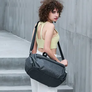Grey Skye Sports Duffle Gym Bag