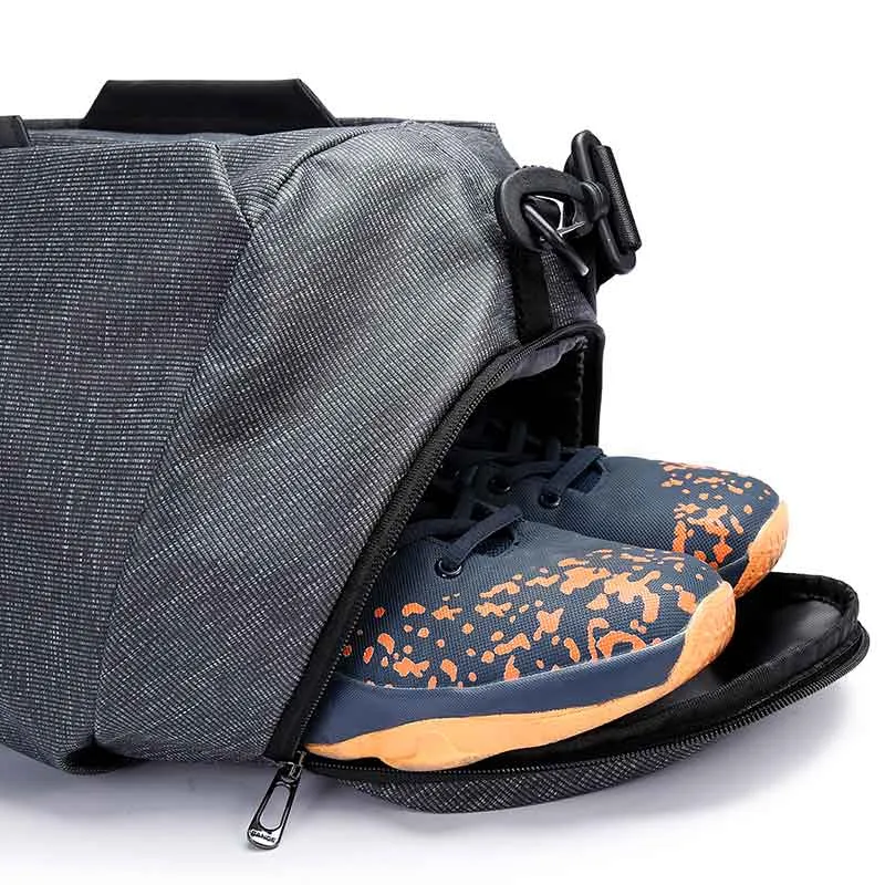 Grey Skye Sports Duffle Gym Bag
