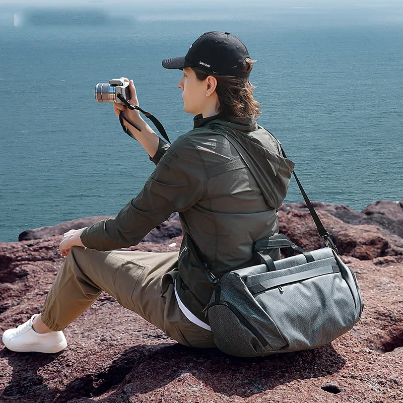 Grey Skye Sports Duffle Gym Bag