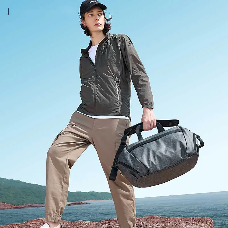 Grey Skye Sports Duffle Gym Bag