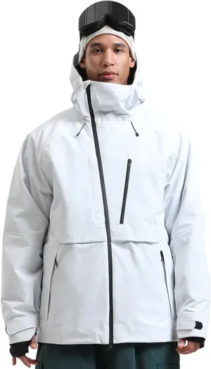 GSOU SNOW Men's Ski Jacket Women Waterproof Snowboard Coat Winter Snow Insulated Windproof Jacket