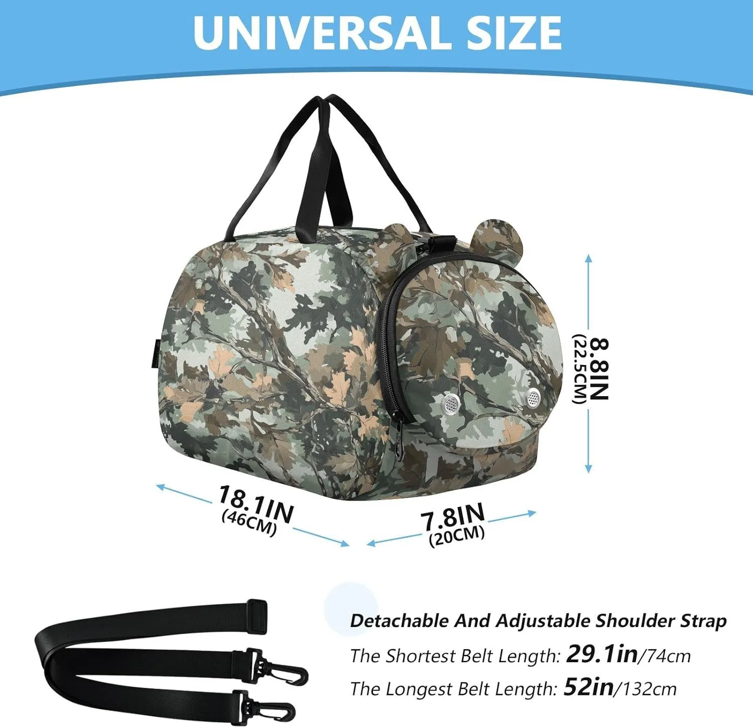 GuoChe West Crossbody Purse with Shoes Compartment Practical Messenger Bag Crossbody for Have a meal