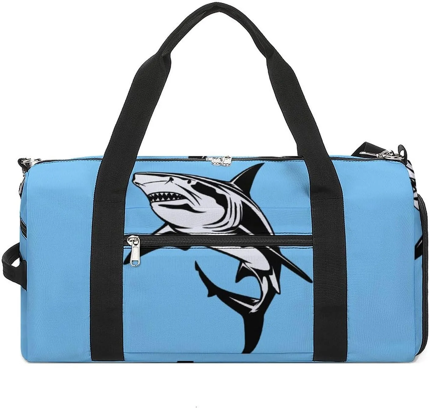 Hammerhead Shark Sports Gym Bag Lightweight Travel Duffle Bag Carry on Weekender Bags for Women Men