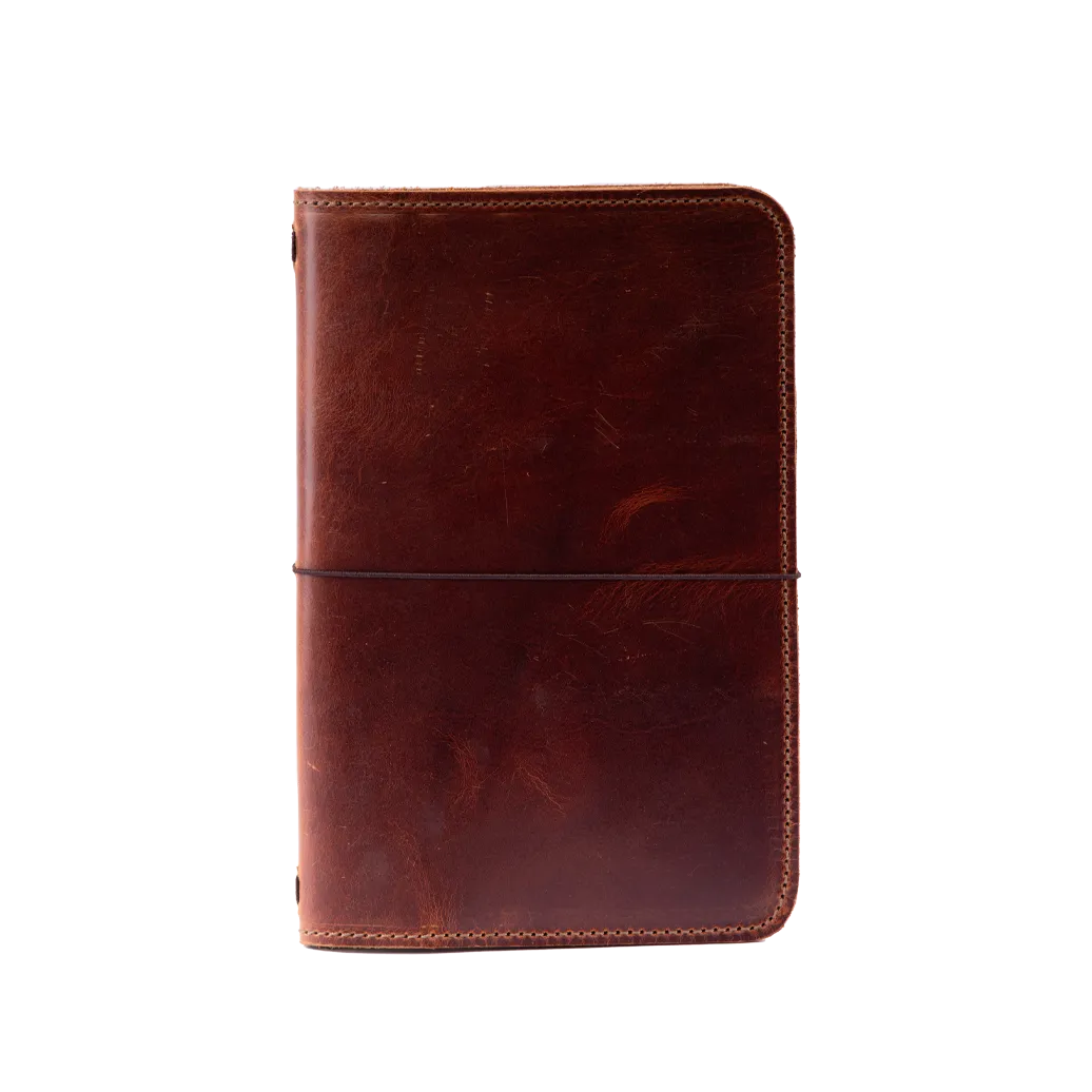 Handcrafted Leather Travelers Notebook Pro Journal