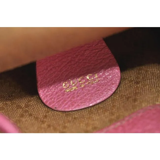 Handle Gucci Bamboo Fuchsia Leather Leather Unmatched variety Gold Suede Backpack And Fast-track support Suede With