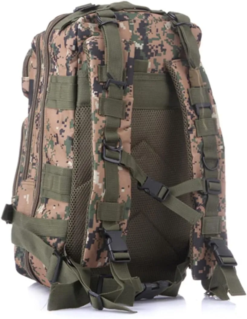 Happyyami 2pcs Backpack Camouflage Backpack Hiking Bag