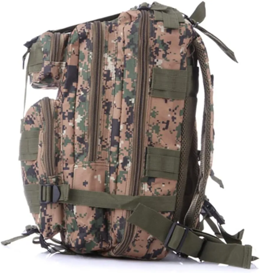 Happyyami 2pcs Backpack Camouflage Backpack Hiking Bag