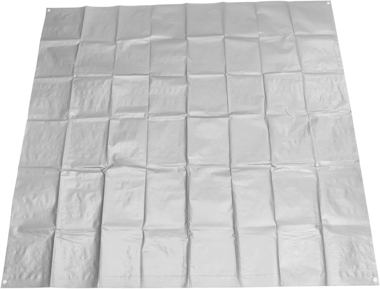 Happyyami Outdoor Camping Tarp Waterproof Sunshade 10x10ft Black Tarpaulin Cover