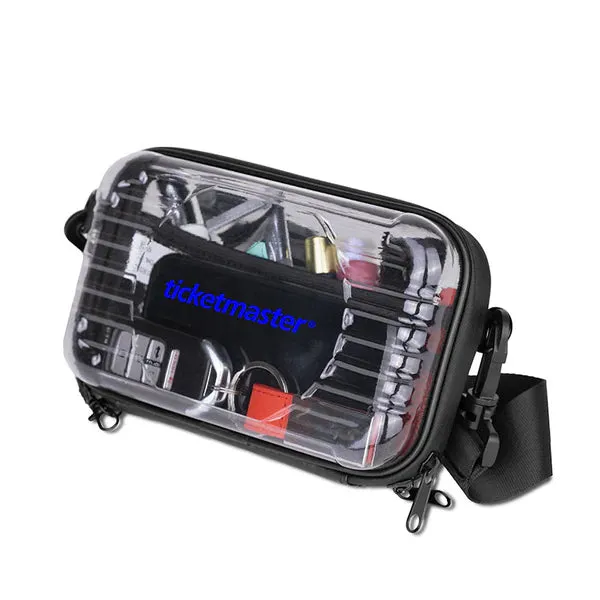 Hard Case Sling Pouch with Waterproof Zipper