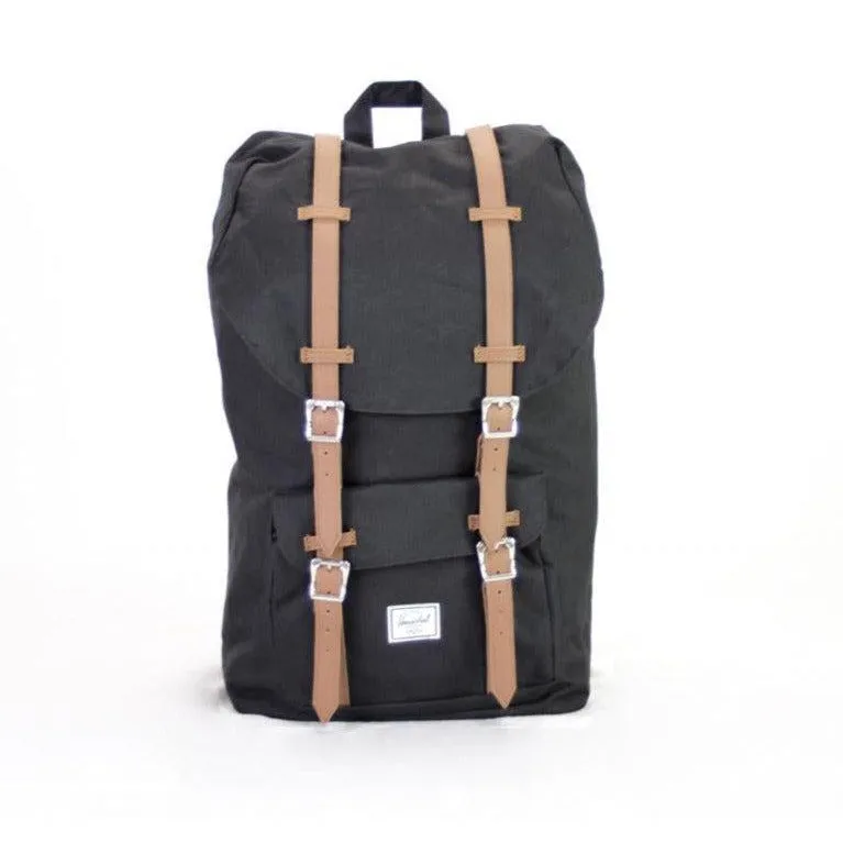 Herschel Supply Co. Black/ Tan Little America Backpack