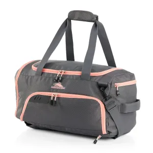High Sierra Convertible Sports Backpack / Duffle - Grey / Pink