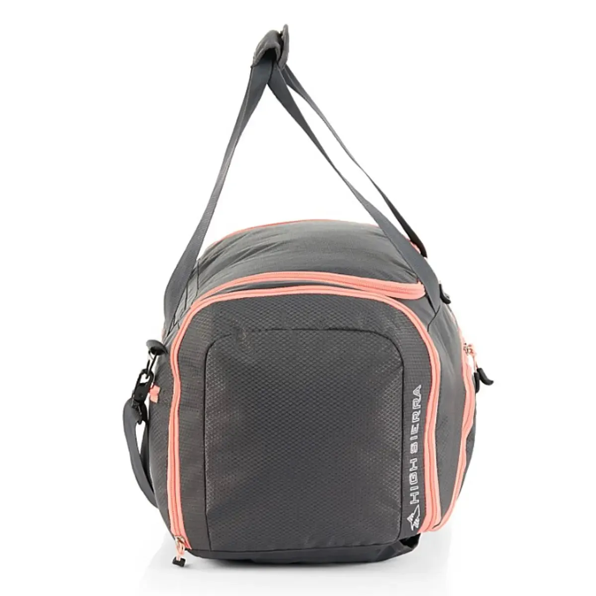 High Sierra Convertible Sports Backpack / Duffle - Grey / Pink