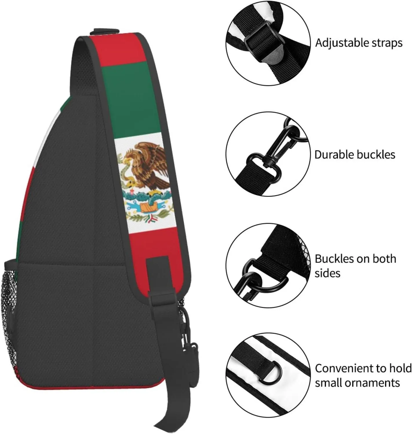 Hiking Daypacks Crossbody Shoulder Bag,Adjustable Strap High Capacity,For Men Women Outdoor Cycling Travel