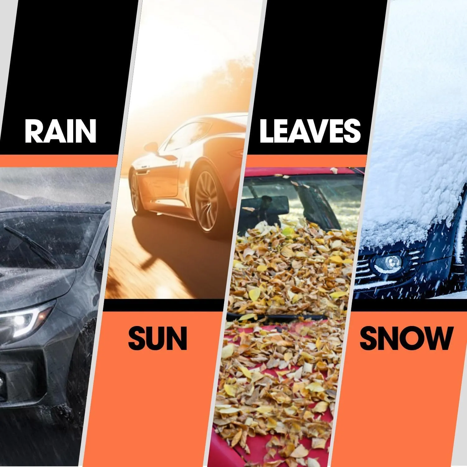 Honda CR-V CRV Car Cover Waterproof All Weather, Premium Car Cover Custom Fit for Honda CRV 1995-2025 Outdoor/Indoor Full Exterior Cover, with Free Towel/Storage Bag.