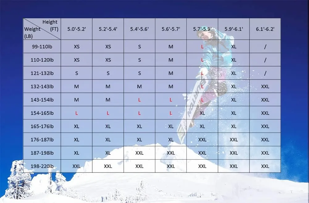 HOTIAN Women Snowboarding Suits One Piece Jumpsuits Overalls Outdoor Snowsuits Waterproof Ski Jackets