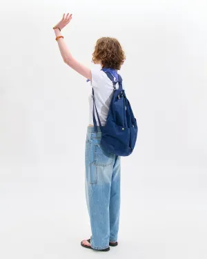 HS Canvas Duffle Backpack_Navy & Navy