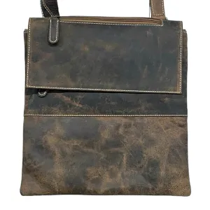 Hunter Leather Messenger Bag - CC16
