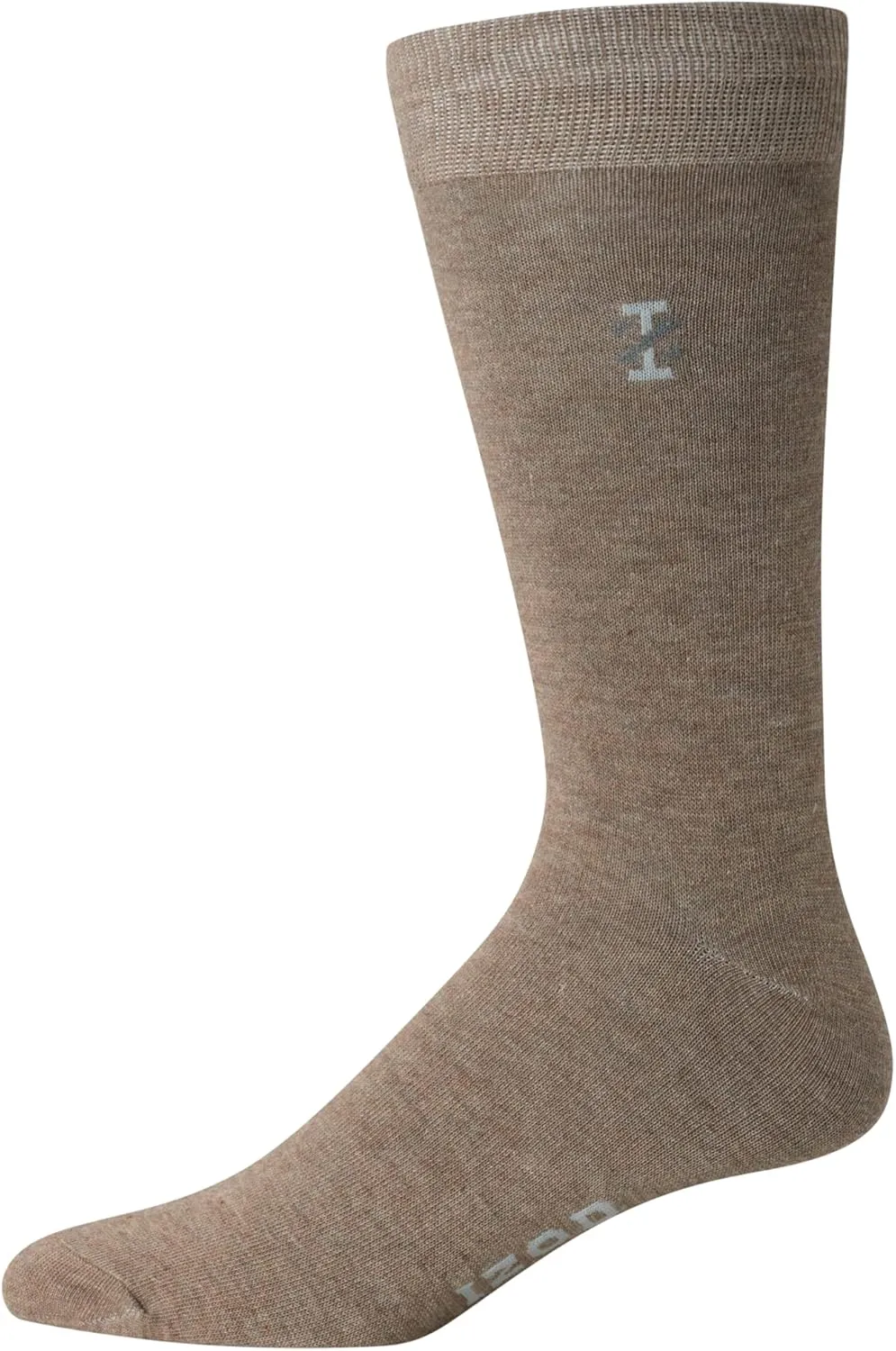 IZOD Men's Dress Socks - 7 Pack Lightweight Stretch Stay Up Cuff Mid-Calf Crew Socks - Dress Socks for Men (6-12.5)