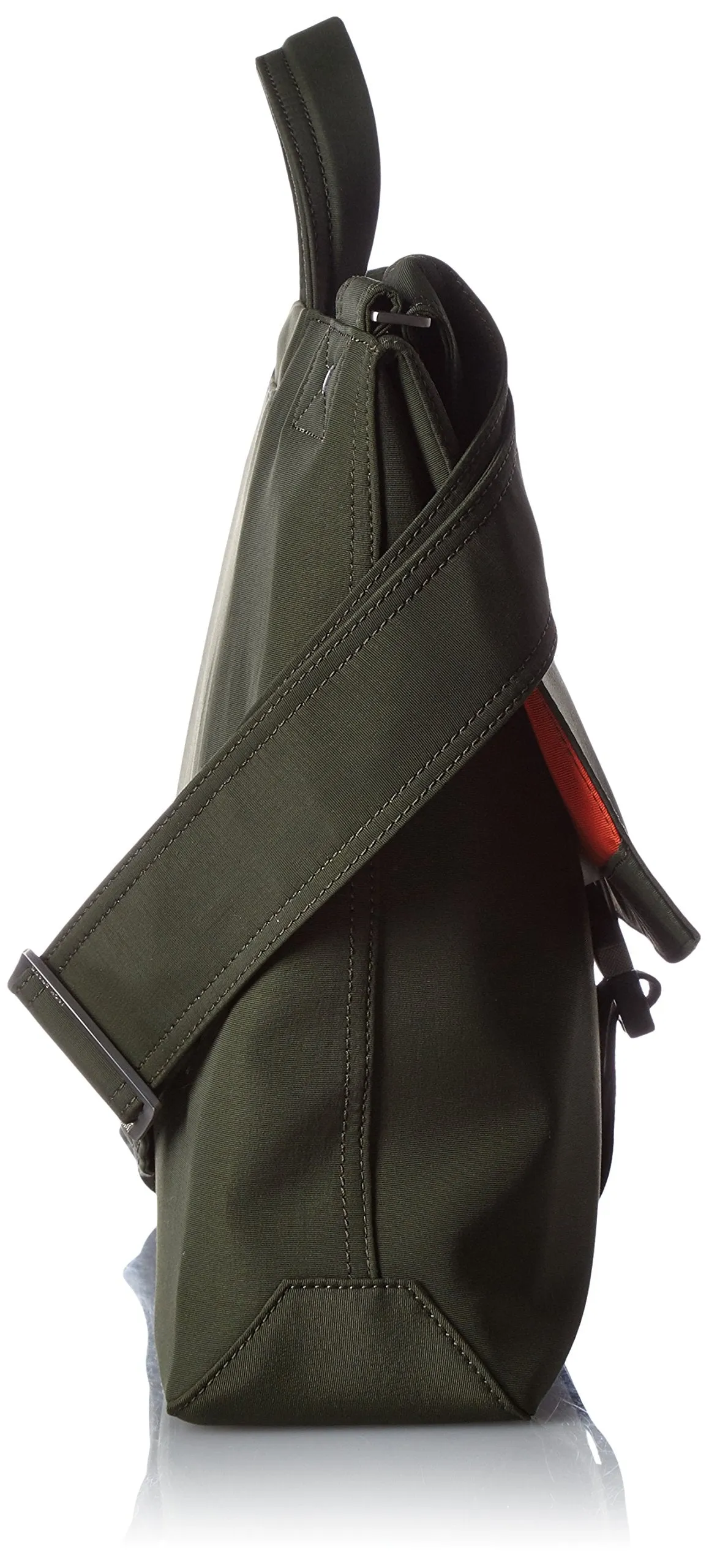 Jack Spade Men's Tech Travel Nylon Folded Messenger Olive