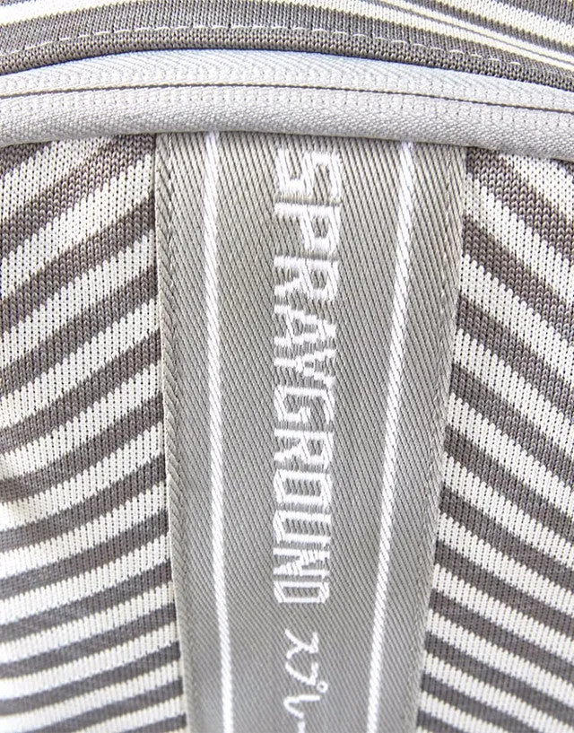 Japan Stripe (White Knit Dlx) Backpack