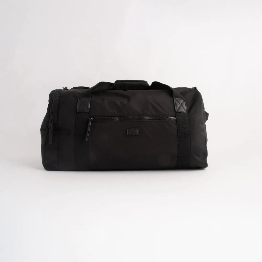 Kaiser Nylon Duffle Bag - BLACK