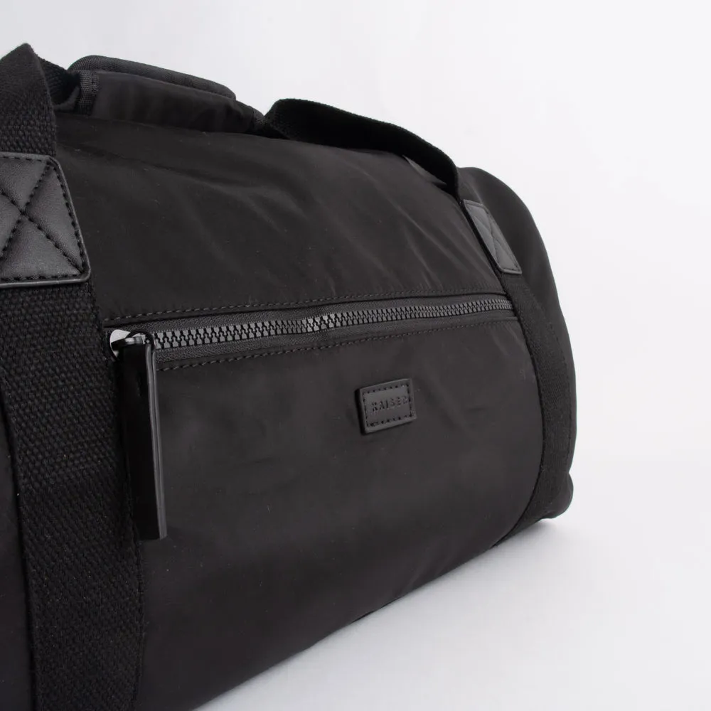 Kaiser Nylon Duffle Bag - BLACK
