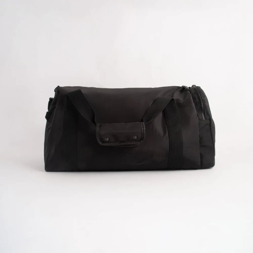 Kaiser Nylon Duffle Bag - BLACK