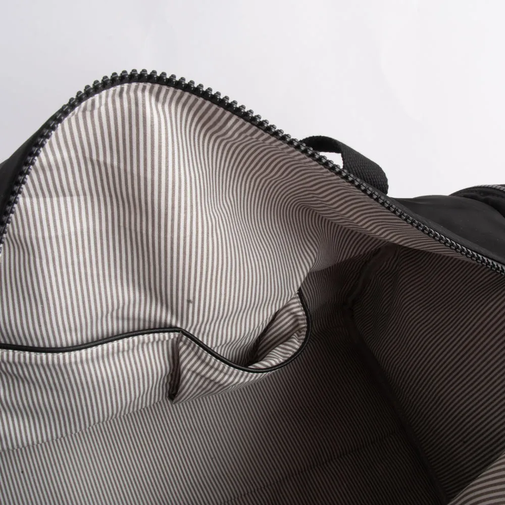 Kaiser Nylon Duffle Bag - BLACK